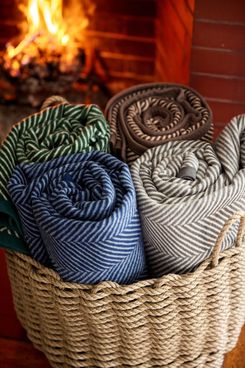ChappyWrap Harborview Herringbone Blanket