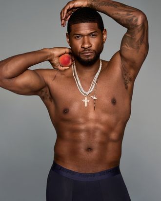Usher Appears Shirtless in New Skims Ad