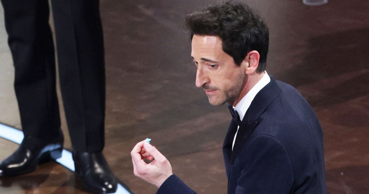 Adrien Brody Should Have Just Swallowed