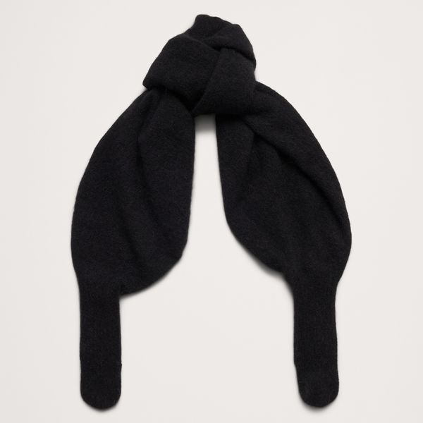 Banana Republic Fuzzy Alpaca-Blend Mitten-Scarf