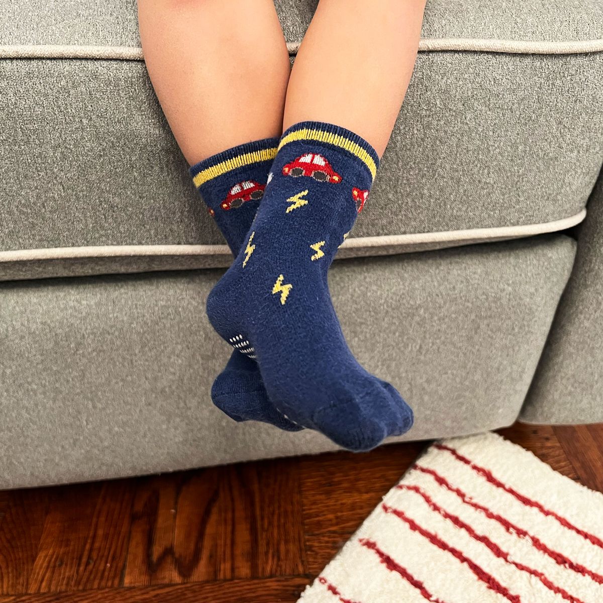 Baby Boy Girl Socks 5-Pack Toddler Socks Infant Cartoon Pattern Cotton Socks