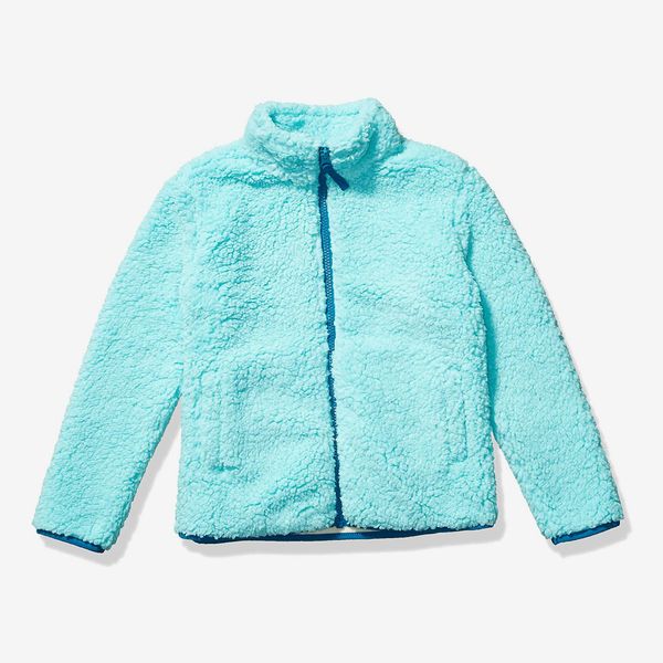 Amazon Essentials Girl's Polar Fleece Lined Sherpa Jacket