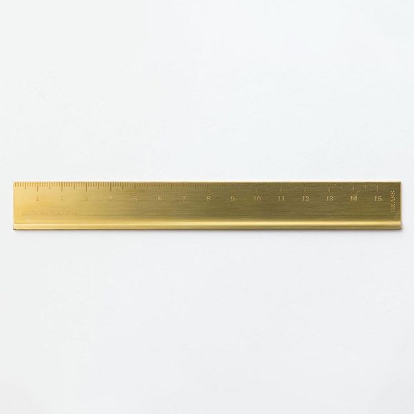 Midori Brass Ruler