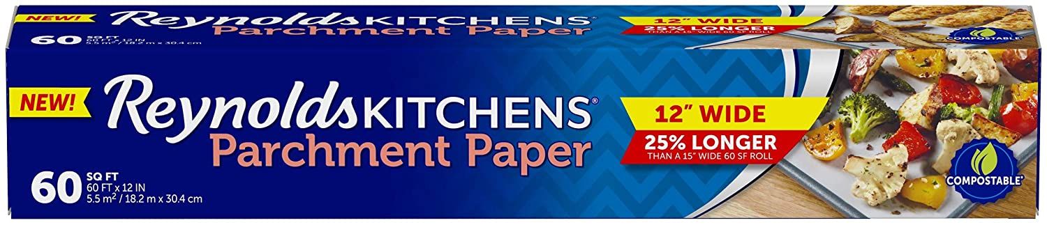 Reynolds Useful Kitchens Parchment Paper Roll, 60 Square Feet 50
