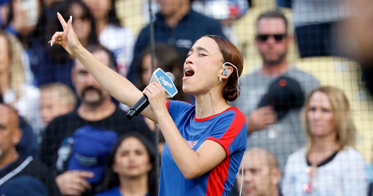 Nezza Sang National Anthem In Spanish at Dodgers Game After Being Told Not To