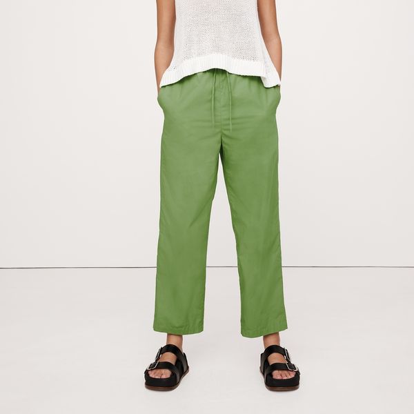 Banana Republic Cotton Poplin Pull-On Pant