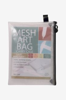 PRO ART Mesh/Vinyl Bag with Zipper