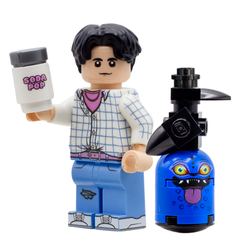 MiniFigs.me K-Block Demon Custom Design Minifigure - Jinu with Tiger & Magpie