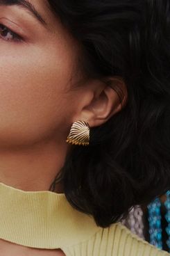 Missoma Ripple Stud Earrings
