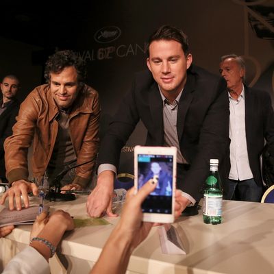 Actors Mark Ruffalo and Channing Tatum attend the 