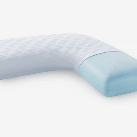 MALOUF Z Gel Memory Foam L-Shape Pillow