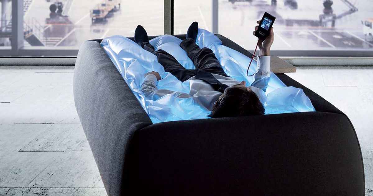 HighTech Water Bed Simulates Floating Feelings