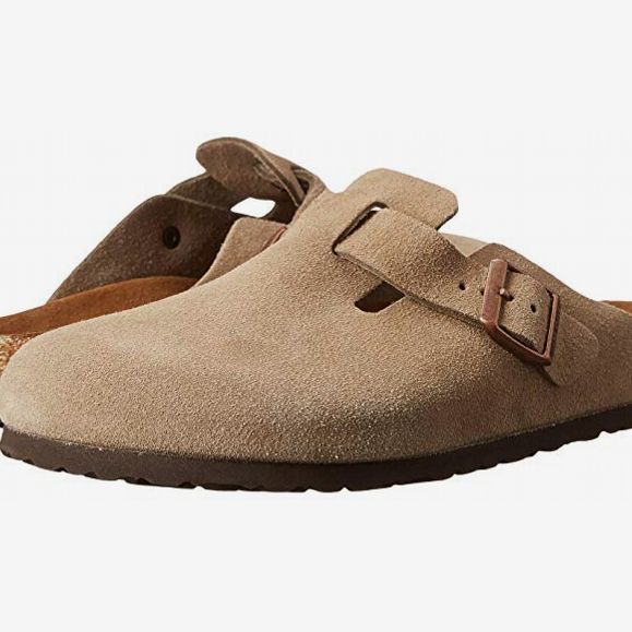 Birkenstock Boston Suede Clogs