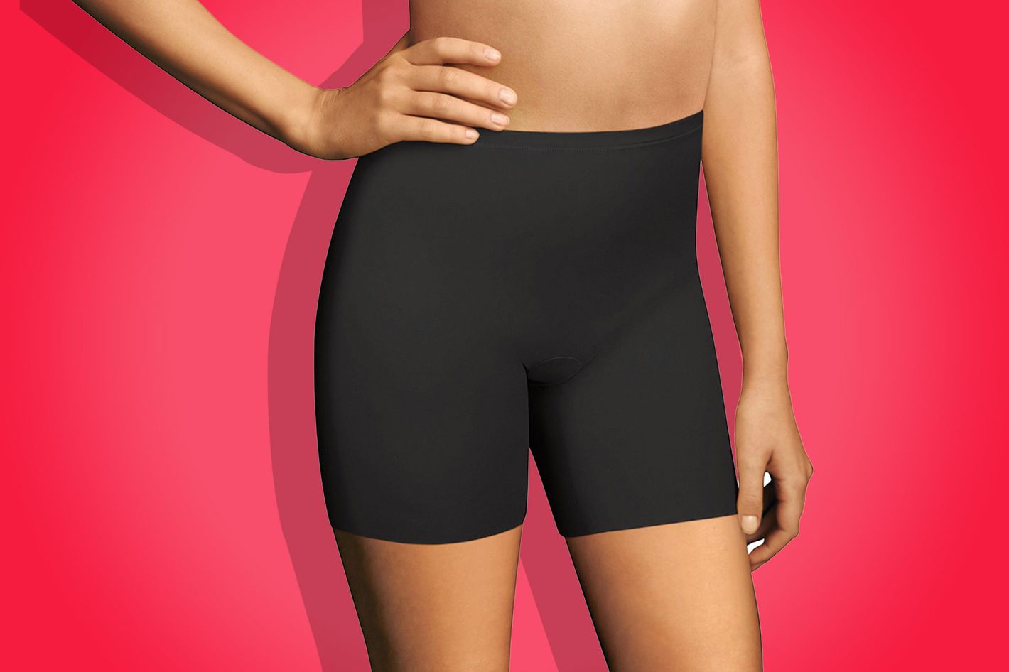 Women Safety Shorts Seamless Invisible Crotch Underwear Brief Stretchy Bodyshort