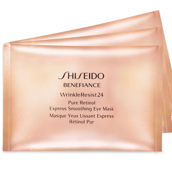 SHISEIDO Benefiance WrinkleResist24 Pure Retinol Express Smoothing Eye Mask