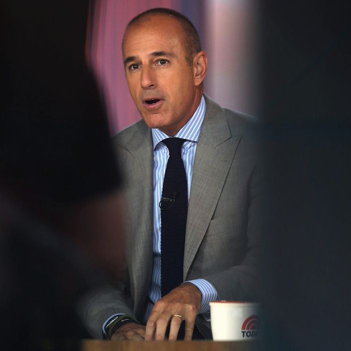 Roque  nackt Lauer Annette Matt Lauer