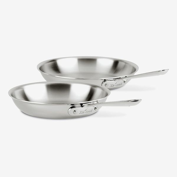 All-Clad Stainless-Steel Frying Pan Set