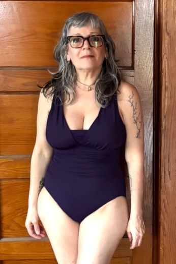 swim dress for older ladies My Hunt Flattering Swimsuits for 60-Somethings mature swimsuit