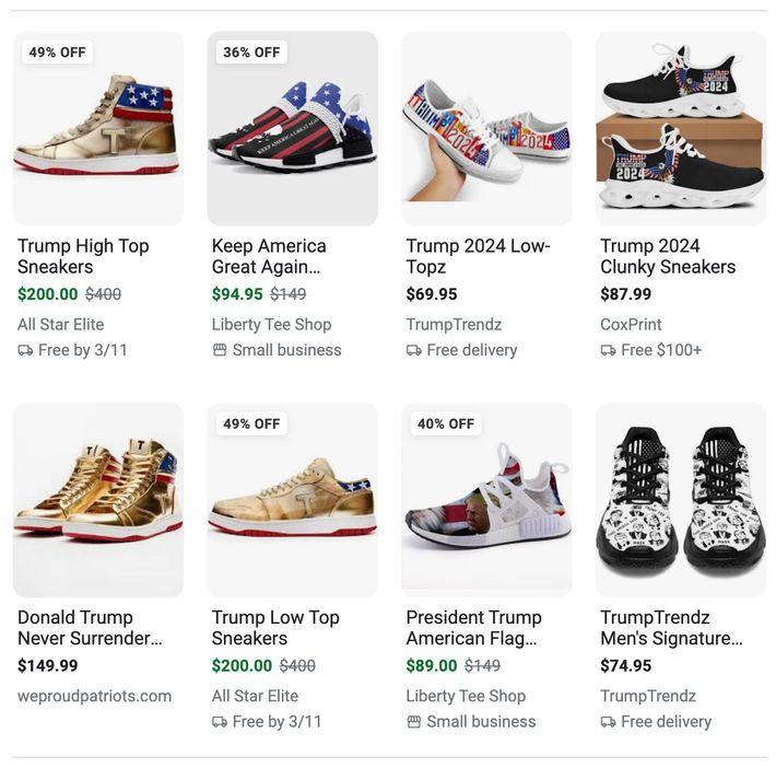 Absolutely Everything We Know About the Trump Sneakers