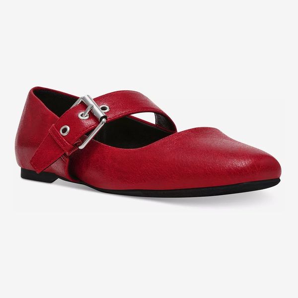 DV by Dolce Vita Women's Mellie Buckle Strap Mary Jane Flats