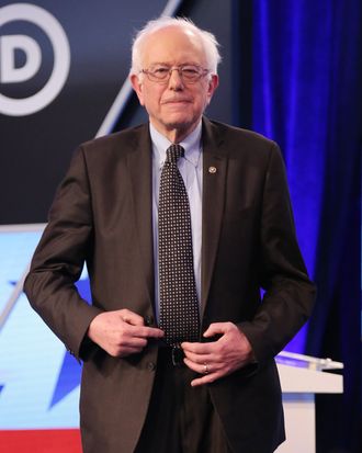 See below for Bernie Sanders — the Hollywood edition. Photo by Alexander Tamargo/Getty Images