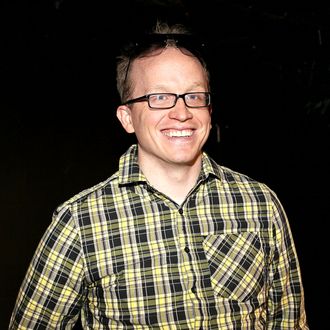 Chris Gethard hosts the Chris Gethard Show at the Upright Citizens Brigade Theatre on January 14, 2011 in New York City.