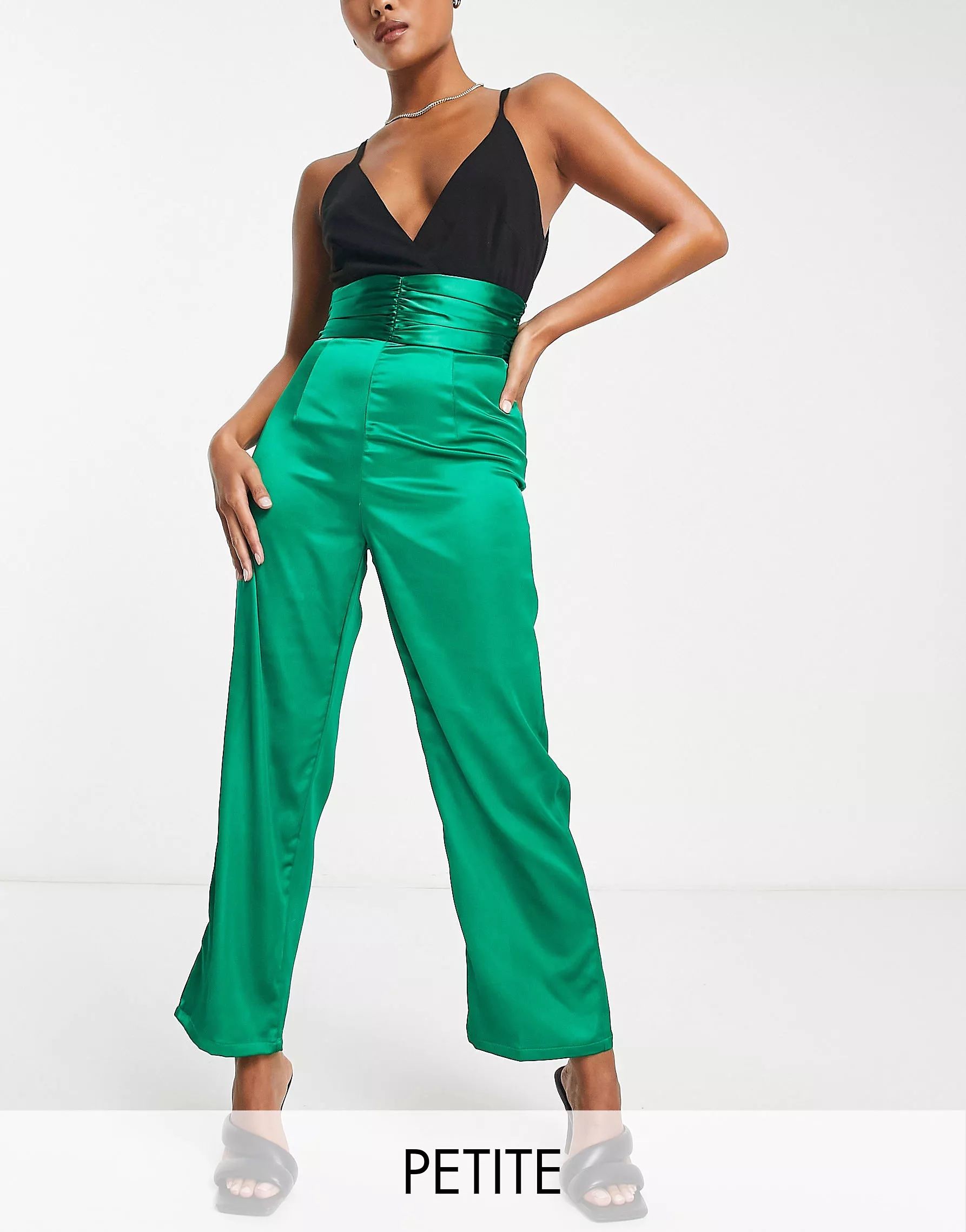 Petite cheap tight jumpsuit