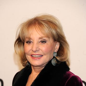 NEW YORK, NY - OCTOBER 24: Barbara Walters attends an evening with Ralph Lauren hosted by Oprah Winfrey and presented at Lincoln Center on October 24, 2011 in New York City. (Photo by Jamie McCarthy/Getty Images for Ralph Lauren)