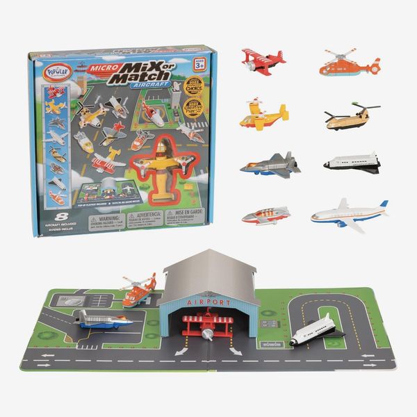 Popular Playthings Mini Mix or Match Magnetic Vehicle Toys