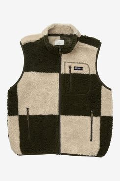 Gramicci Checkered Sherpa Vest