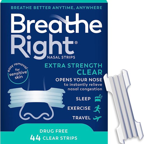 Breathe Right Nasal Strips - Extra Strength - Clear