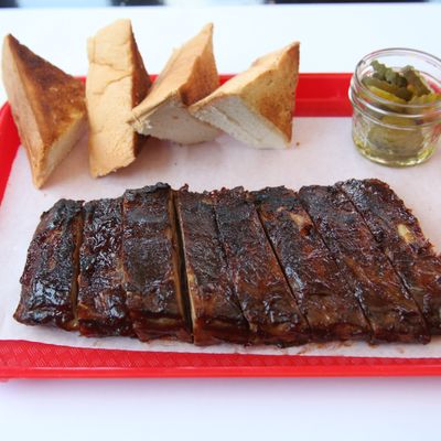 Ribs from Pork Slope, home of the Porky Melt.