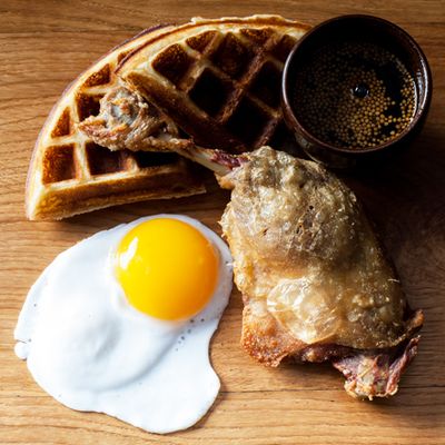 They've got ducks, and waffles, at Duck & Waffle.