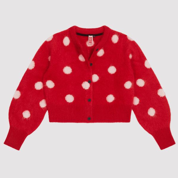 NONAME Is Needed Dotty Mini Cardigan