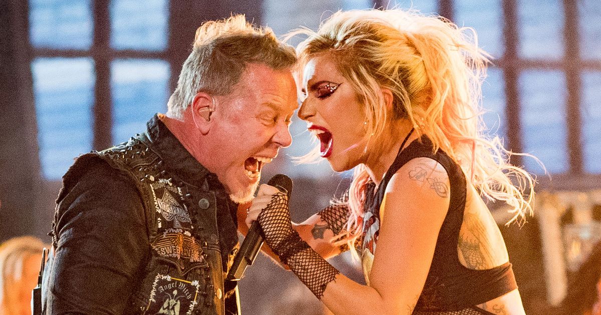 レディー・ガガとメタリカのグラミー賞のデュエットは、ワーキングマイクではるかに良く聞こえます