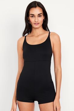 Old Navy Textured Swim Romper