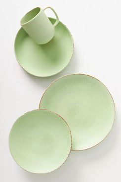 Anthropologie Levi Dinner Plates, Set of 4