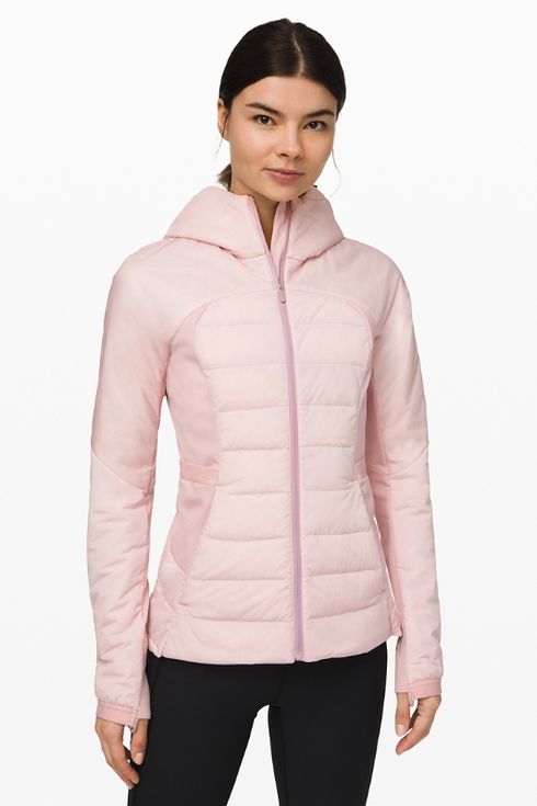 lululemon pink puffer jacket