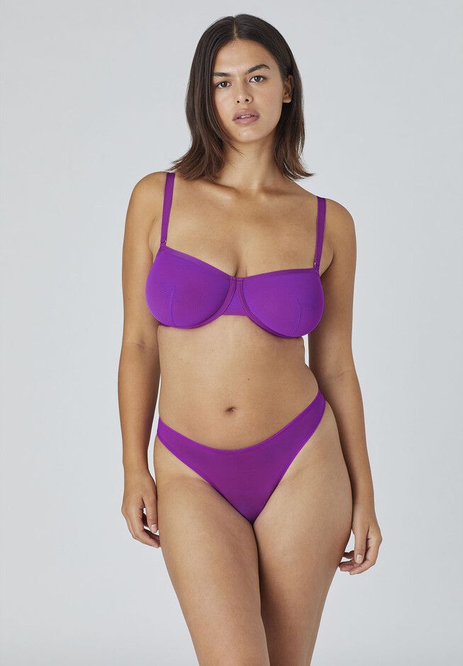 Bare The Push-up Without Padding Bra In Lavender