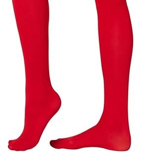Calzedonia Woman's Soft Comfort 50 Denier Microfiber Tights - Red Paint