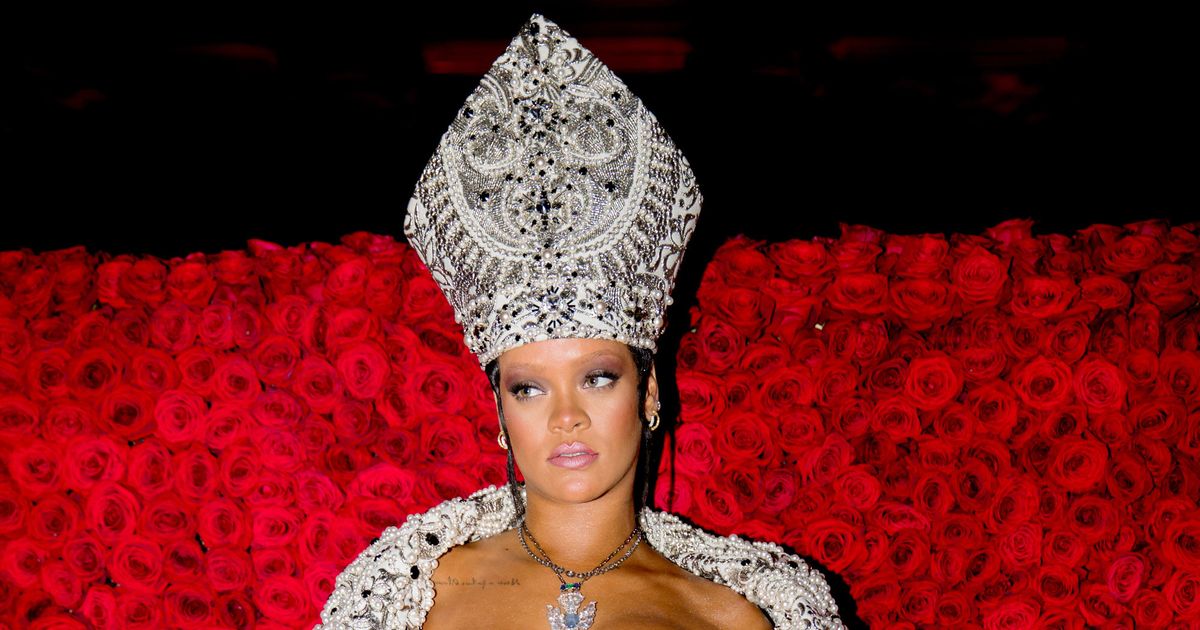 rihanna met gala 2018 dress designer Pope Rihanna, and Other Revelations from the Catholic-Themed 2018 Met Gala
