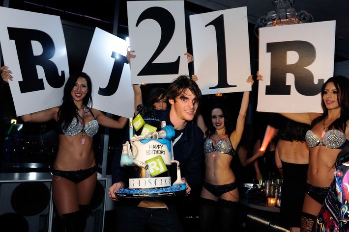 Photos: Breaking Bad's RJ Mitte Had a Super-Fun Birthday Party