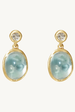 Prounis Moonlit Mango Moonstone Earrings