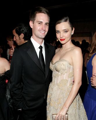 Miranda Kerr talks 'healthy' influence on husband Evan Spiegel