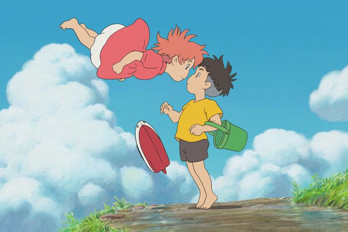 One of the final moments of Ponyo.