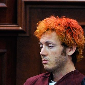 James Holmes makes his first court appearance at the Arapahoe County on July 23, 2012 in Centennial, Colorado. According to police, Holmes killed 12 people and injured 58 others during a shooting rampage at an opening night screening of