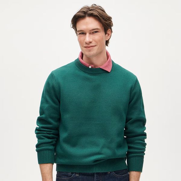 J.Crew Heritage Cotton Crewneck Sweater