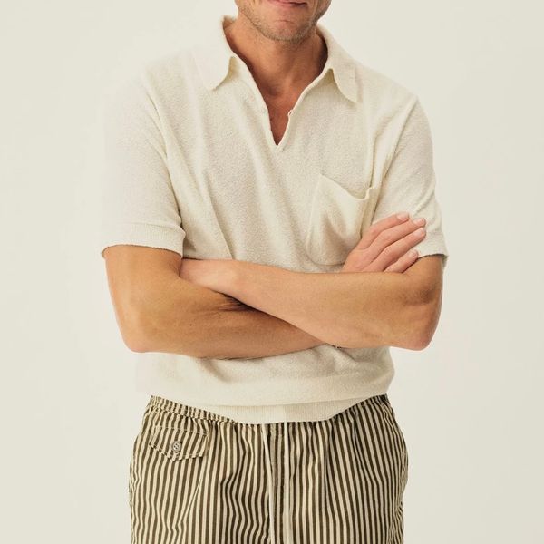 Buck Mason Cotton Loop Terry Polo