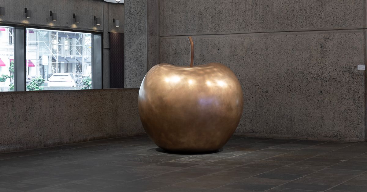 Who Will Buy This $3 Million Golden Apple?