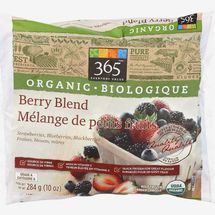 365 Everyday Value, Frozen Organic Berry Blend, 10 Oz.